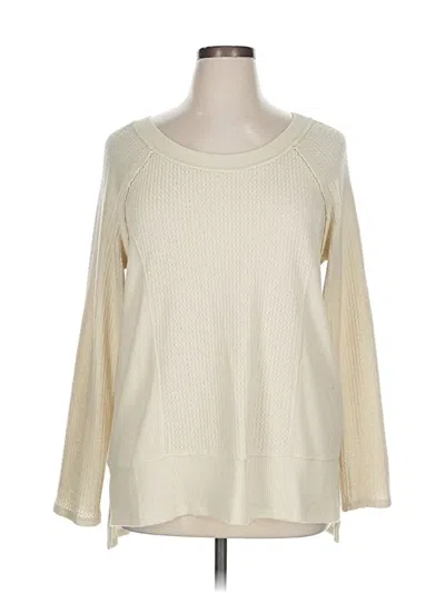 Pre-owned Eri + Ali Pullover Sweater In Ivory