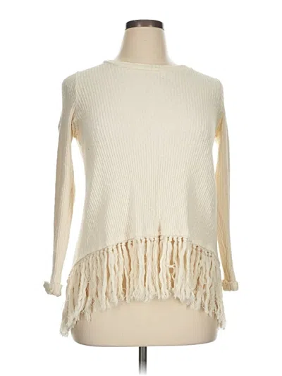 Pre-owned Eri + Ali Pullover Sweater In Ivory