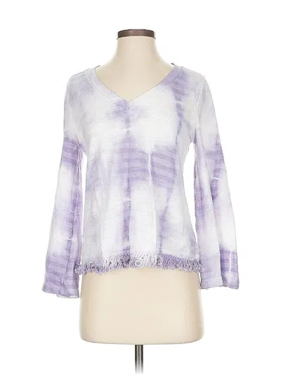 Pre-owned Eri + Ali Pullover Sweater In Purple