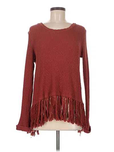 Pre-owned Eri + Ali Pullover Sweater In Red