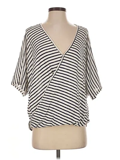 Pre-owned Eri + Ali Short Sleeve T-shirt In Silver