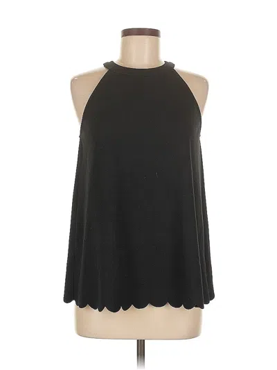 Pre-owned Eri + Ali Sleeveless Blouse In Black