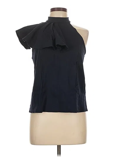 Pre-owned Eri + Ali Sleeveless Blouse In Black