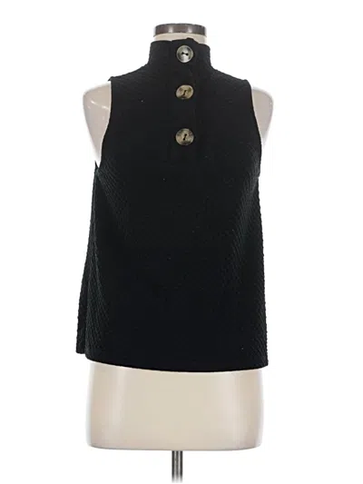 Pre-owned Eri + Ali Sleeveless Blouse In Black