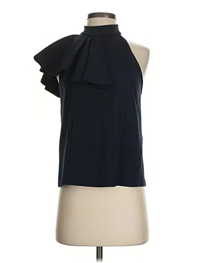 Pre-owned Eri + Ali Sleeveless Blouse In Black