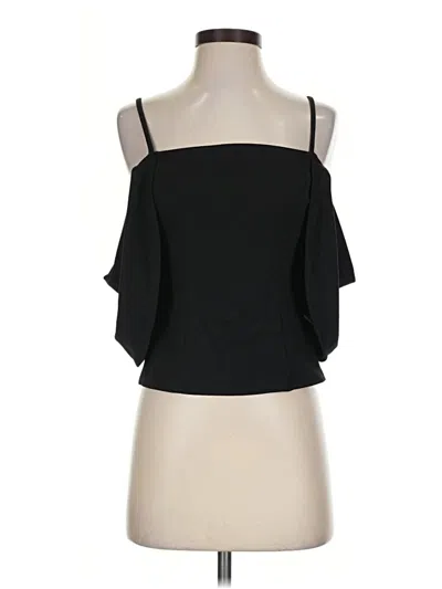Pre-owned Eri + Ali Sleeveless Blouse In Black