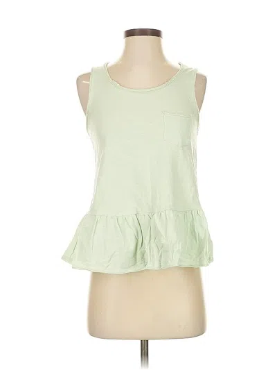Pre-owned Eri + Ali Sleeveless T-shirt In Green