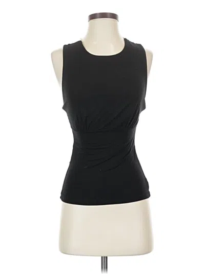 Pre-owned Eri + Ali Sleeveless Top Black Boatneck Tops
