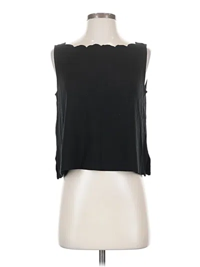 Pre-owned Eri + Ali Sleeveless Top Black Strapless Neckline Tops