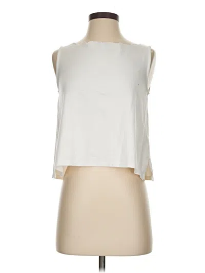Pre-owned Eri + Ali Sleeveless T-shirt In Ivory