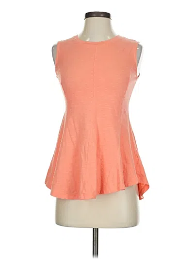 Pre-owned Eri + Ali Sleeveless T-shirt In Orange