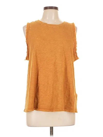 Pre-owned Eri + Ali Sleeveless T-shirt In Orange