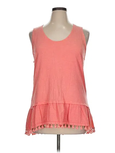 Pre-owned Eri + Ali Sleeveless T-shirt In Pink