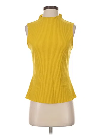 Pre-owned Eri + Ali Sleeveless T-shirt In Yellow