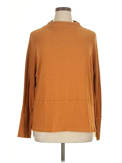 Pre-owned Eri + Ali Turtleneck Sweater In Brown