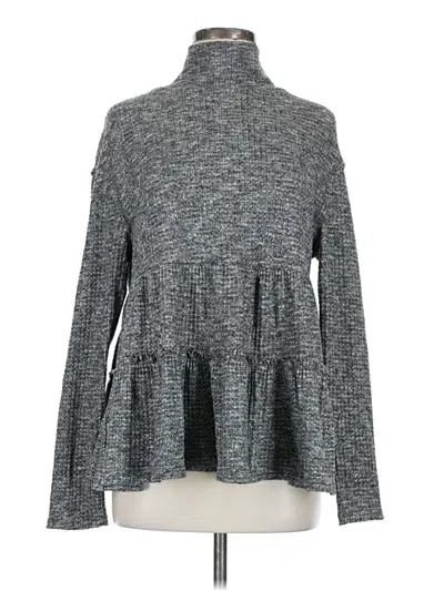 Pre-owned Eri + Ali Turtleneck Sweater In Gray