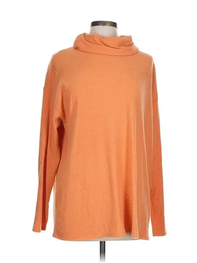 Pre-owned Eri + Ali Turtleneck Sweater In Orange