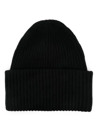Bompard Beanie Aus Kaschmir In Schwarz