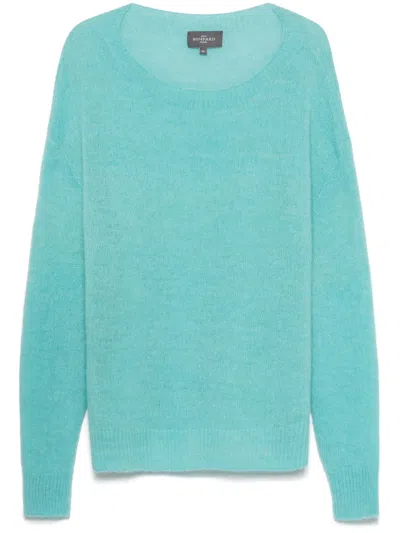 Eric Bompard Cashmere Sweater In Blue