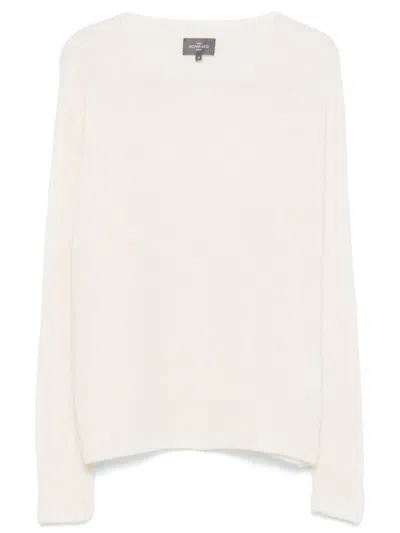 Eric Bompard Cashmere Sweater In White