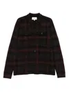 Eric Bompard Checked-pattern Shirt In Black