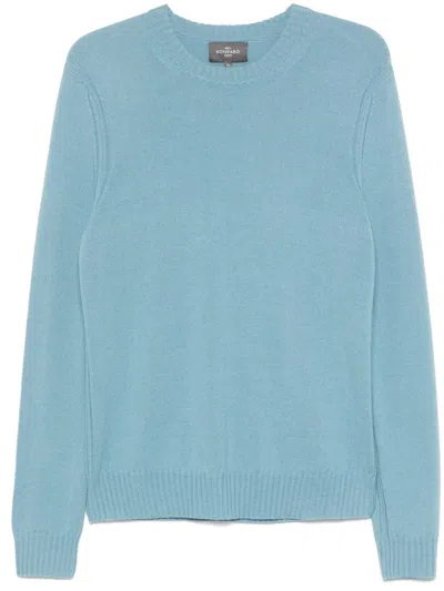 Eric Bompard Crew-neck Sweater In 蓝色