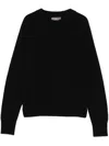 Eric Bompard Crew-neck Sweater In Black