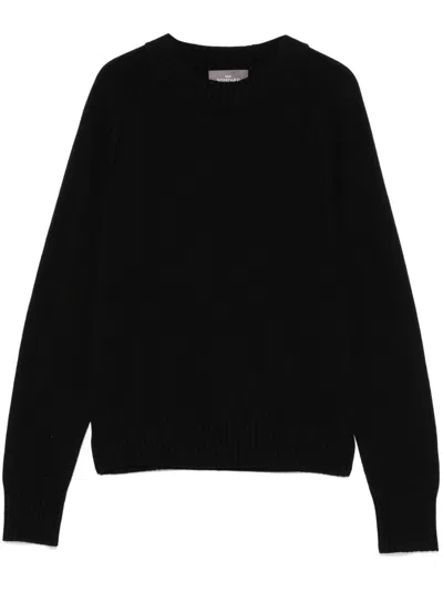 Eric Bompard Crew-neck Sweater In Black