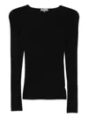Eric Bompard Crew-neck Sweater In Black