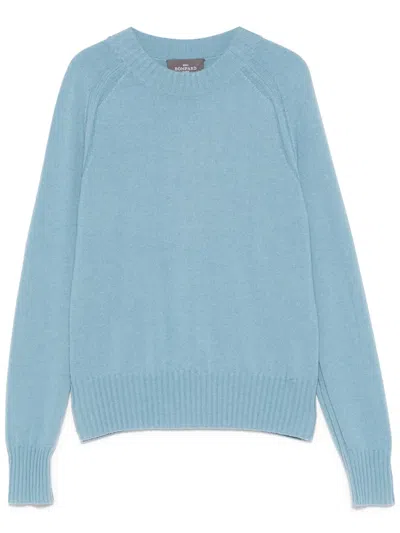 Eric Bompard Crew-neck Sweater In Blue