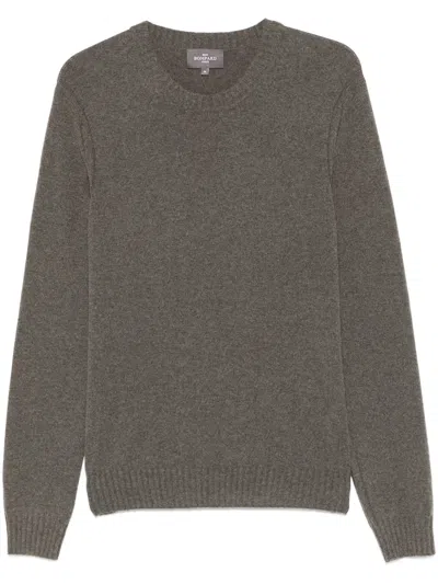 Eric Bompard Crew-neck Sweater In Green