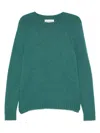 Eric Bompard Crew-neck Sweater In Green