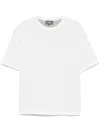 Eric Bompard Double-face T-shirt In Neutrals