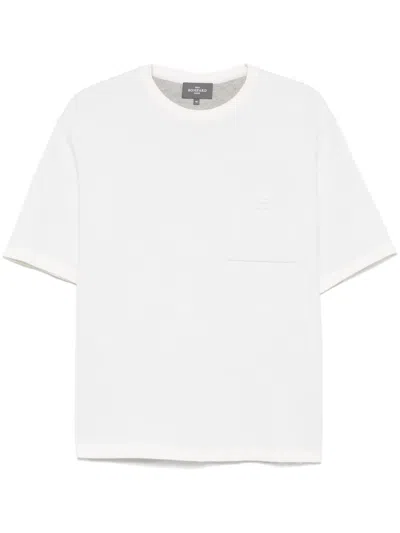 Eric Bompard Double-face T-shirt In Neutrals