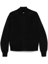 Bompard Double-sided Bomber Jacket In Black