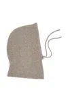 Eric Bompard Drawstring Balaclava In Gray