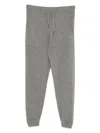 Eric Bompard Drawstrings Trousers In Gray