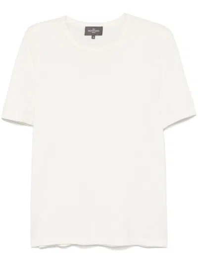 Eric Bompard Extrafine T-shirt In White