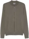 Eric Bompard Fine-knit Cardigan In Grün