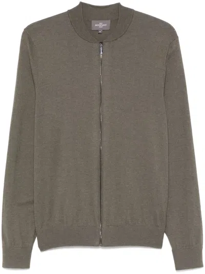 Eric Bompard Fine-knit Cardigan In Grün