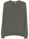 Eric Bompard Fine-knit Sweater In Grün