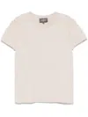 Eric Bompard Fein Gestricktes T-shirt In Nude