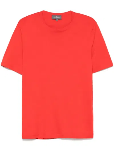 Eric Bompard Fine-knit T-shirt In Red