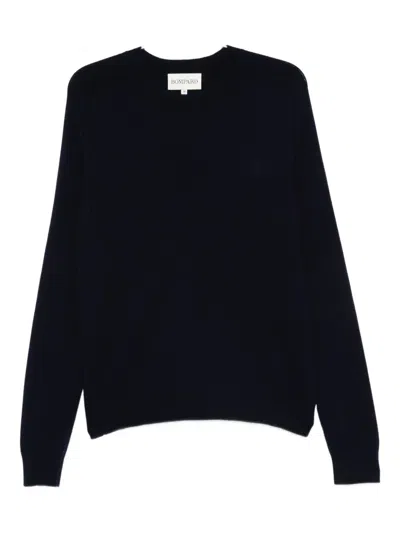 Eric Bompard Hammer Crew-neck Sweater In Blue