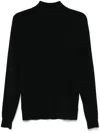 Eric Bompard High-neck Sweater In Black
