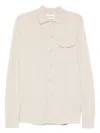 Eric Bompard Knit Shirt In Neutral