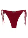 Eric Bompard Knitted Bikini Bottoms In Red