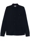 Eric Bompard Knitted Shirt In Blue