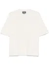 Eric Bompard Minimalist T-shirt In White