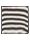 Eric Bompard Printed Square Scarf In 黑色